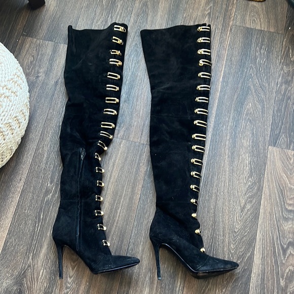 Stella Luna 15-Buckle Boots - Picture 2 of 14